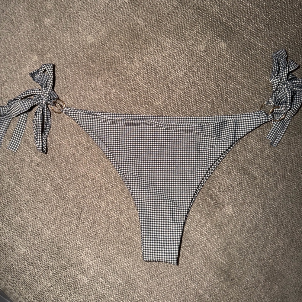 NEW KAOHS Gingham Bikini Bottoms